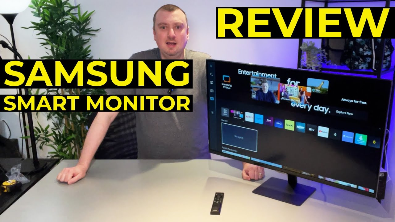 SAMSUNG 32 M50B Smart Monitor REVIEW! Ideal for Streaming & Gaming! 