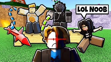 PRETENDING To Be A NOOB In FLING THINGS AND PEOPLE! (Roblox)