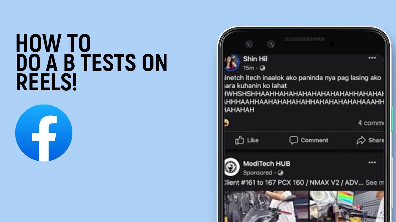 How To Do A B Tests On Facebook Reels [easy] - YouTube