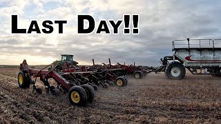 The last day of seeding for 2023