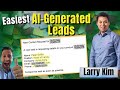 Ai script automatically spits out leads w larry kim