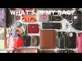 【what's in my bag?】好きなものを厳選して持ちたいアラサーの1週間のカバンの中身。