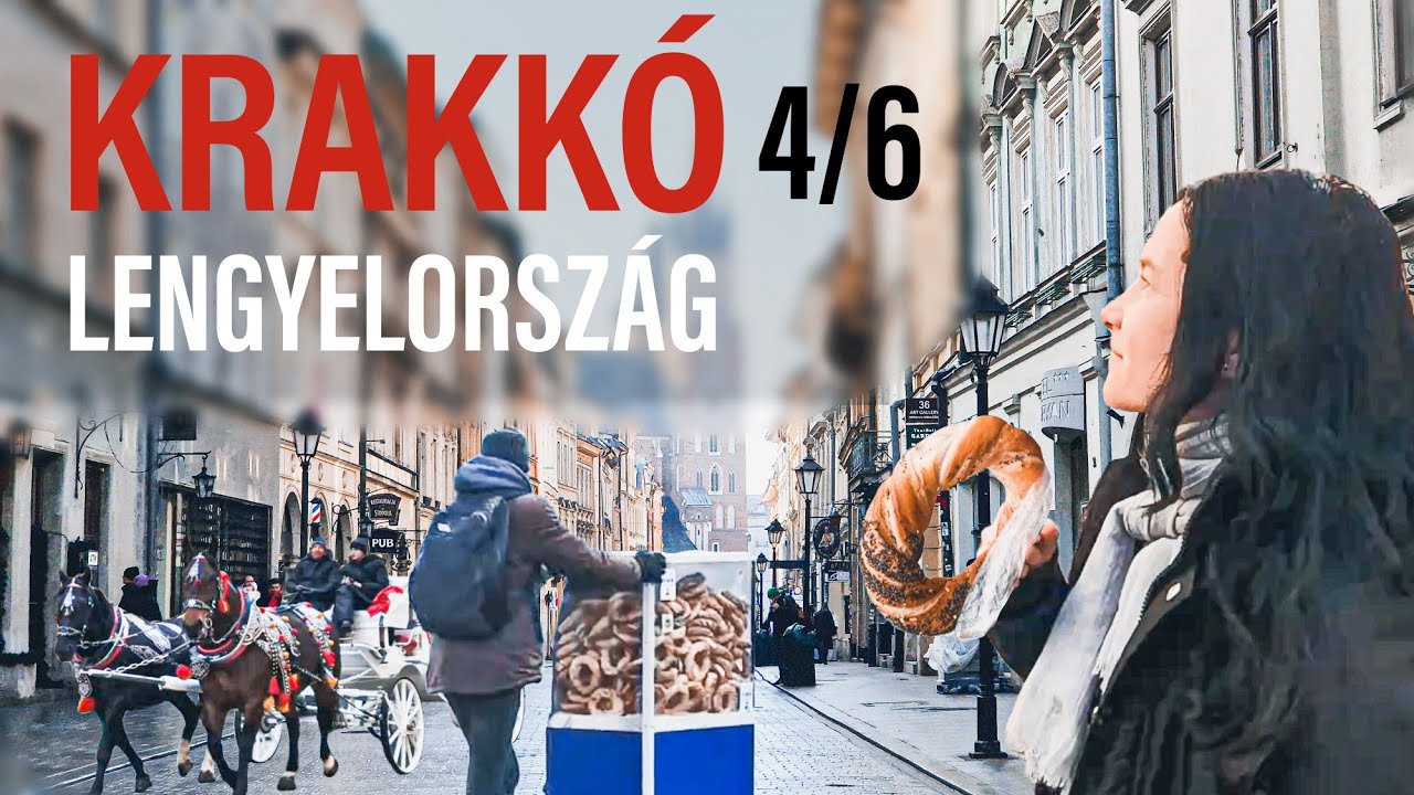 KRAKKÓ - a királyok és sárkányok városa | Krakow |  4/6 rész