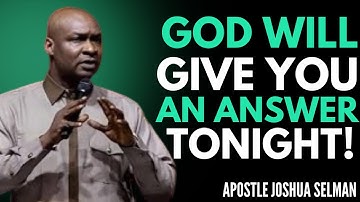 LISTEN TO THIS PRAYER TONIGHT — GOD WILL VISIT YOU IN YOUR SLEEP! 🙏 | Apostle Joshua Selman