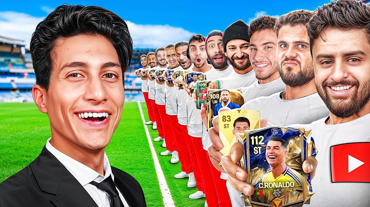 خليت 11 يوتيوبر خارقين يحددو تشكيلتي في FC موبايل