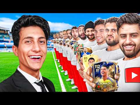 خليت 11 يوتيوبر خارقين يحددو تشكيلتي في  موبايل