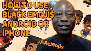 How To Use Black Emojis Android or iPhone screenshot 5