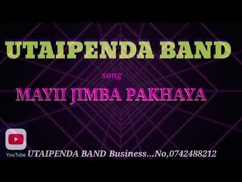 UTAIPENDA BAND OFFICIAL AUDIO SONG MAYIIJIMBA