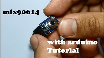 Non-contact temperature sensor mlx90614 with arduino tutorial