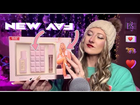 Asmr | Sabrina Carpenter Sweet Tooth Perfume x Lip Gloss Set Unboxing x Review