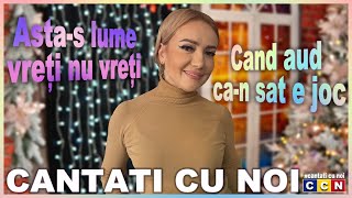 Video thumbnail of "Adriana Ochisanu - Asta-s lume, vreti nu vreti / Cand aud ca-n sat e joc [CCN🔴LIVE]"