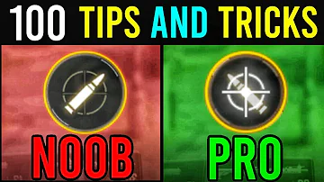 100 TIPS AND TRICKS FOR COD MOBILE | 100 TIPS AND TRICKS TO BECOME PRO CALL OF DUTY MOBILE