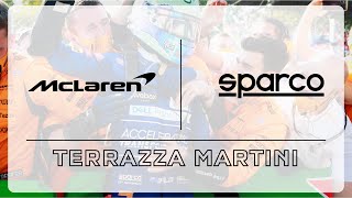 homepage tile video photo for SPARCO WITH MCLAREN & AUTODOROMO NAZIONALE MONZA  - Cocktail event at Terrazza Martini in Milan