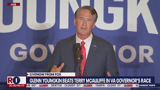 Virginia governor's race: Glenn Youngkin defeats Terry McAuliffe | LiveNOW from FOX