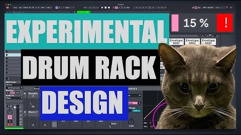 Ableton Live Tutorial | Chaotic Drum Rack |  User Friendly