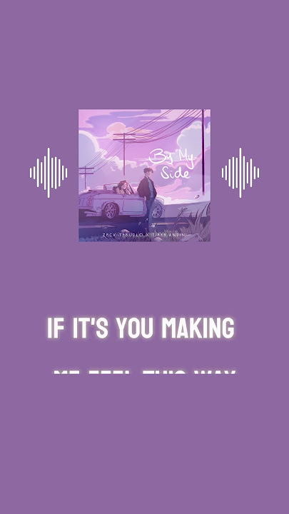 Distance is nothing. By my side - Zack Tabudlo, Tiara Andini #song #songlyrics #love