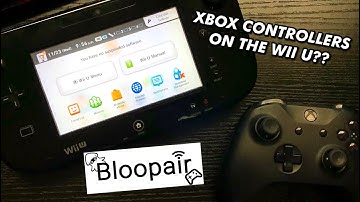 WE USED AN XBOX CONTROLLER ON THE WII U!?!? (Bloopair Tiramisu Wii U CFW)