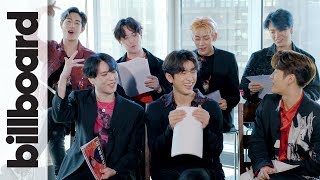 GOT7 Reveal Who Is Likely to Forget Lyrics & Who Would Embarrass Himself Around a Crush | Billboard