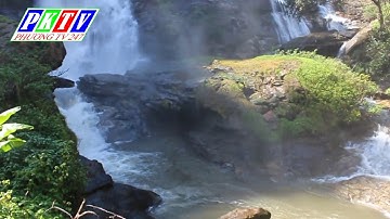 CẦU VÒNG TRÊN THÁC NƯỚC,vẽ đẹp lung linh