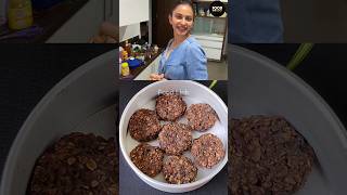 Rakul Preet's Favourite Banana Chocolate Oatmeal Cookies Recipe #shorts