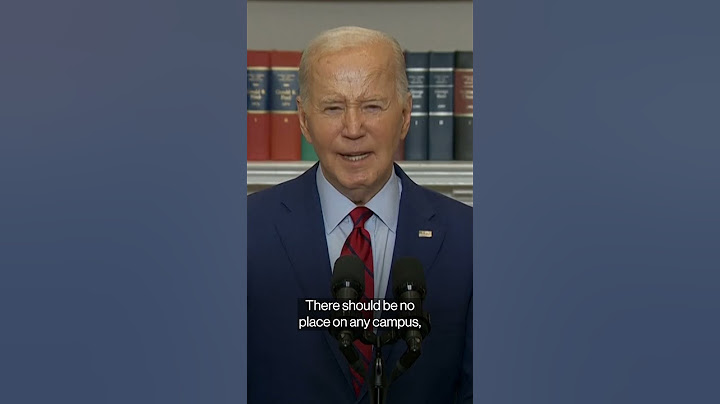 Biden Warns Against Violence in Student Protests Over Gaza