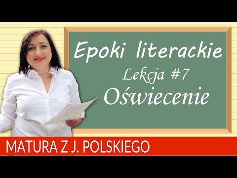 65 Matura z polskiego: epoki literackie - oświecenie