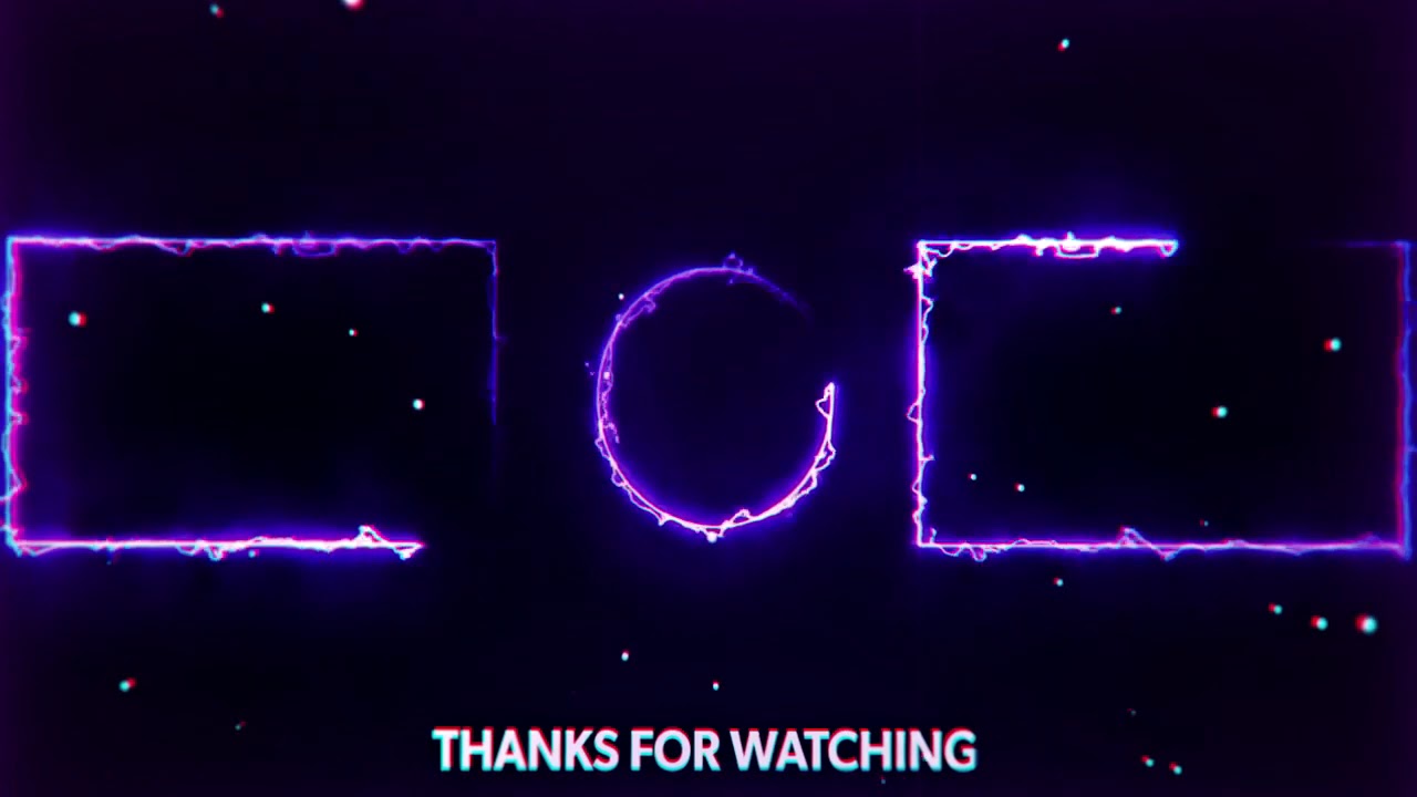 Free Outro Template #15 END SCREEN NO TEXT 2