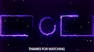 Free Outro Template End Screen No Text 2