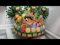 Jungle Birthday Decorations and Cake!