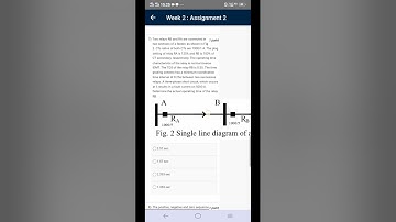Nptel 2023/ power system protection and switchgear // week 2 Assignment solution
