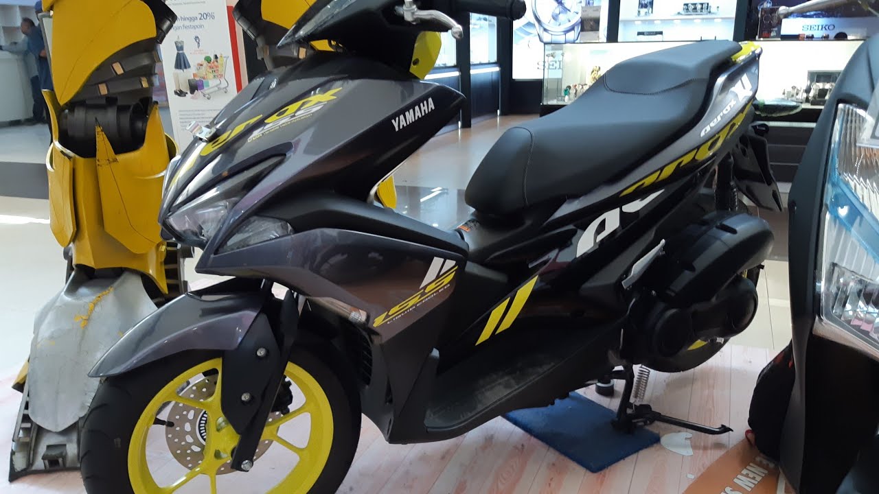 NEW YAMAHA AEROX 155 2019 Warna Lebih Keren YouTube