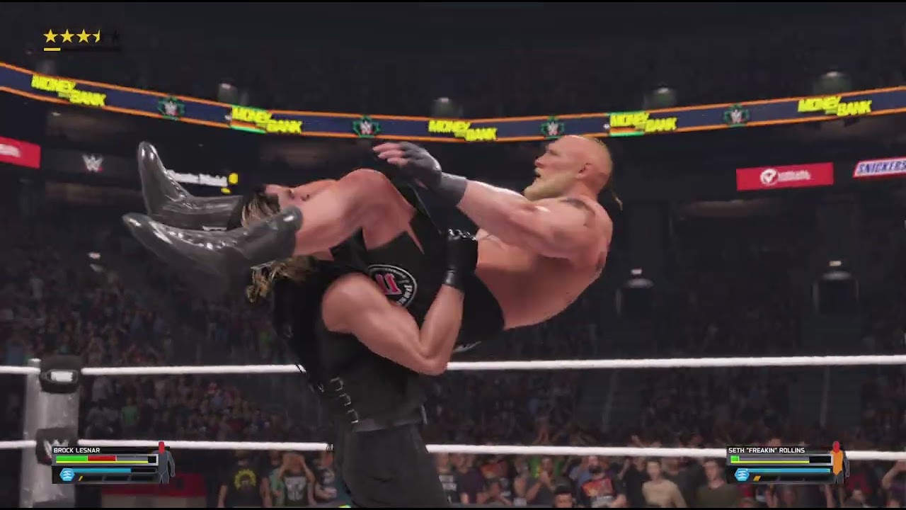 WWE 2K25 Seth Frecking Rollins Returns and tries to make Lesnar pay