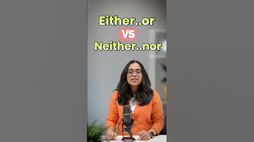 Difference Between Either…or Vs Neither…nor | English Grammar Lesson in Hindi | English With Ananya