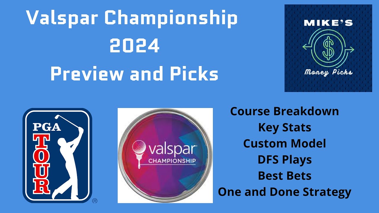 Valspar Championship 2024 Preview and Picks — Course Breakdown, DFS Plays, Bets, One and Done