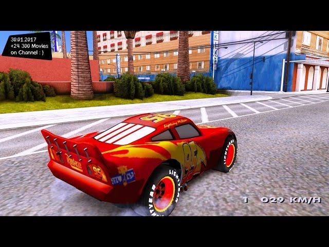 Cars 3 - McQueen para GTA San Andreas