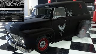 GTA 5 - Past DLC Vehicle Customization - Vapid Lost Slamvan (1953 Ford Panel Van)