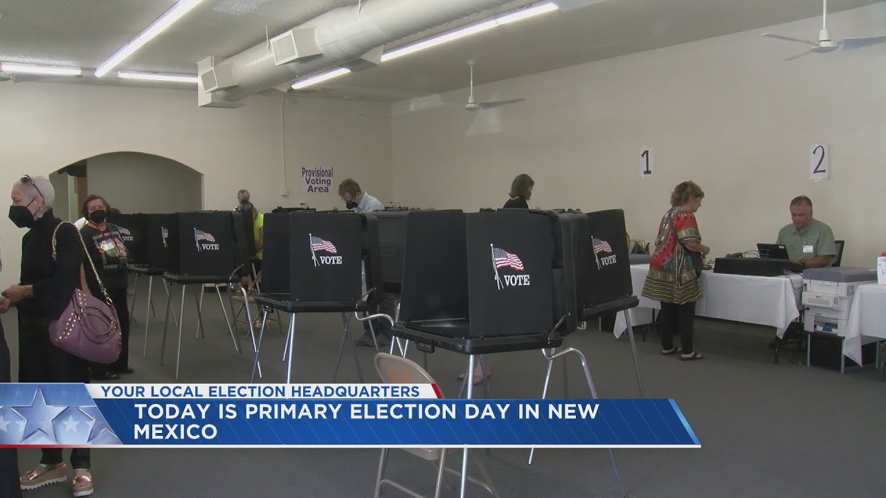 New Mexico's 2022 primary election day