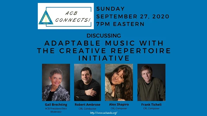 ACB Connects! Session #3 Discussing Adaptable Musi...