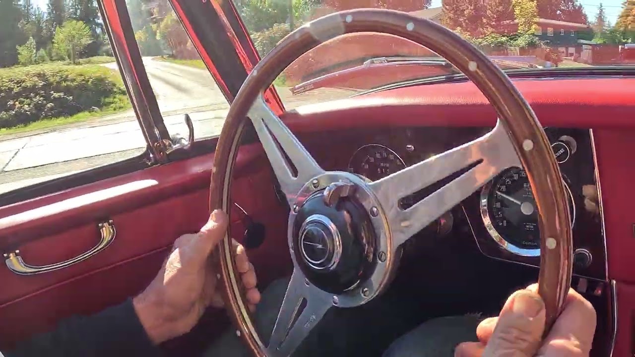 1967 Austin Healey BJ8 3000 Drive Video #1