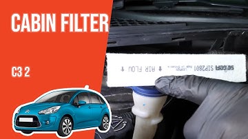 How to replace the cabin filter C3 mk2 👃