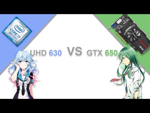 Видео: UHD 630 vs GTX 650. Самый предсказуемый тест в мире, ну или...