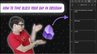 How to Time Block in Obsidian with Day Planner