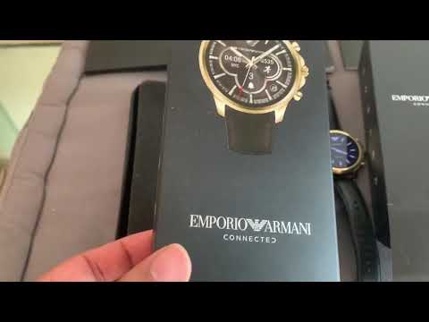 Boxed: Unboxed: Emporio Armani Connected premium smart watch #EACONNECTED