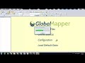 Fichiers demmntdlimitation des bv sur global mapperpartie 1formation des routes