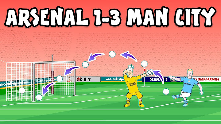 Arsenal vs Man City 1-3 (Goals Highlights 2023 Haaland Grealish)