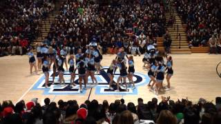 VCHS Cheer Christmas Rally Dec 2014