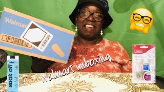 WALMART UNBOXING SURPRISE!!! | NAIL FILING KIT | SOAK OFF | GEL POWDER | NAIL TIPS