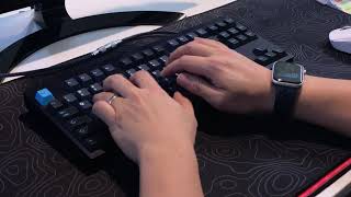 Mode 80 with Cherry MX Black Hyperglides on Carbon Fiber Plate - Typing Test