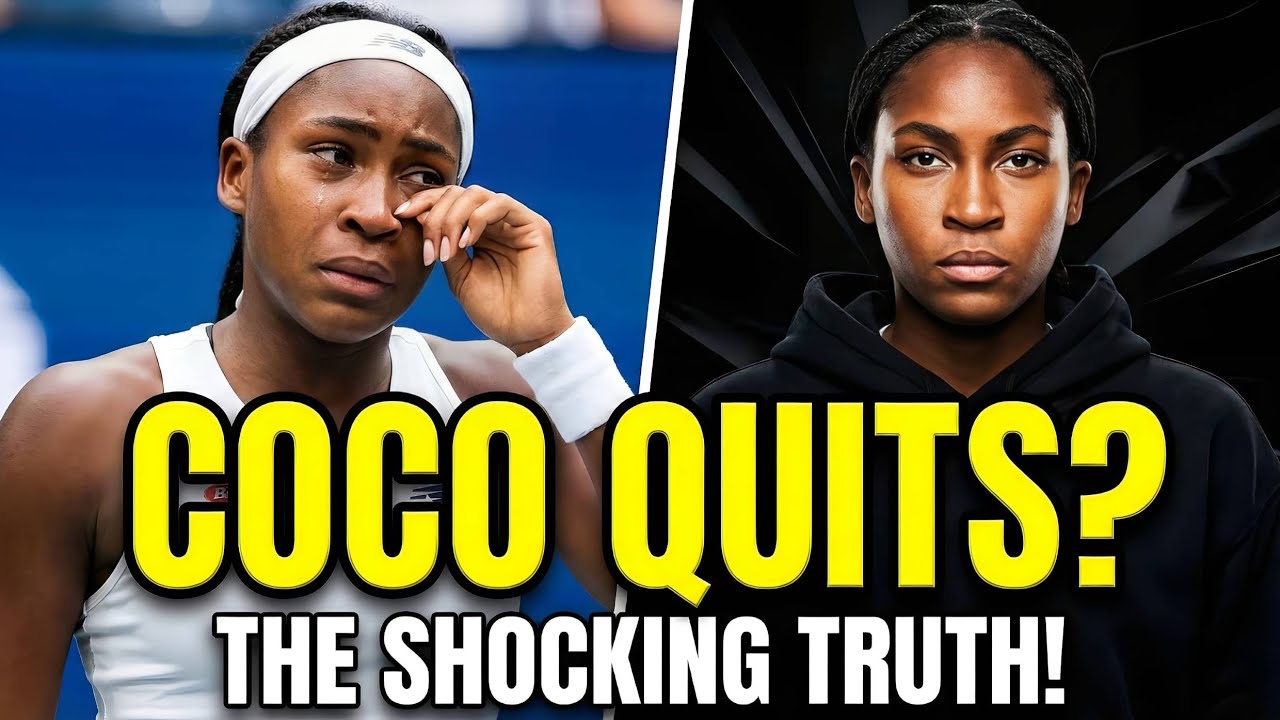 COCO GAUFF QUITS?! The TEARFUL Confession & The SHOCKING Move No One