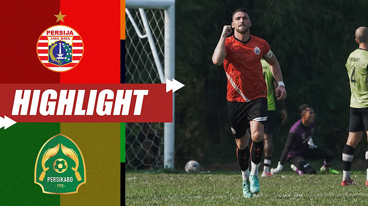 PERSIJA JAKARTA 2-1 PERSIKABO 1973 [Friendly Match] | Highlight